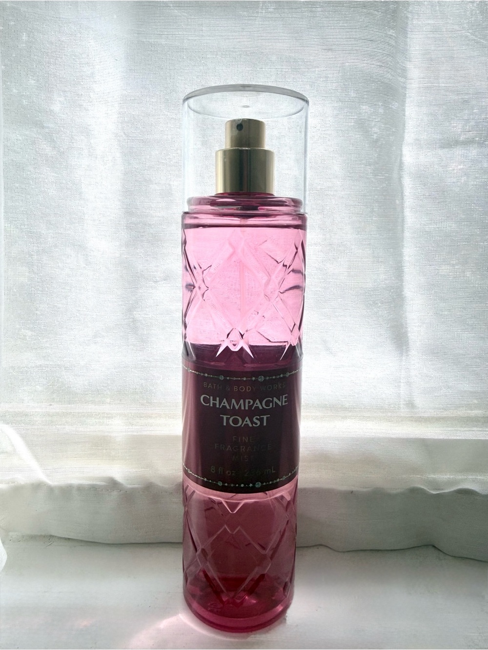 Bath & Body Works Champagne Toast Fragrance Mist - Pink & Gold